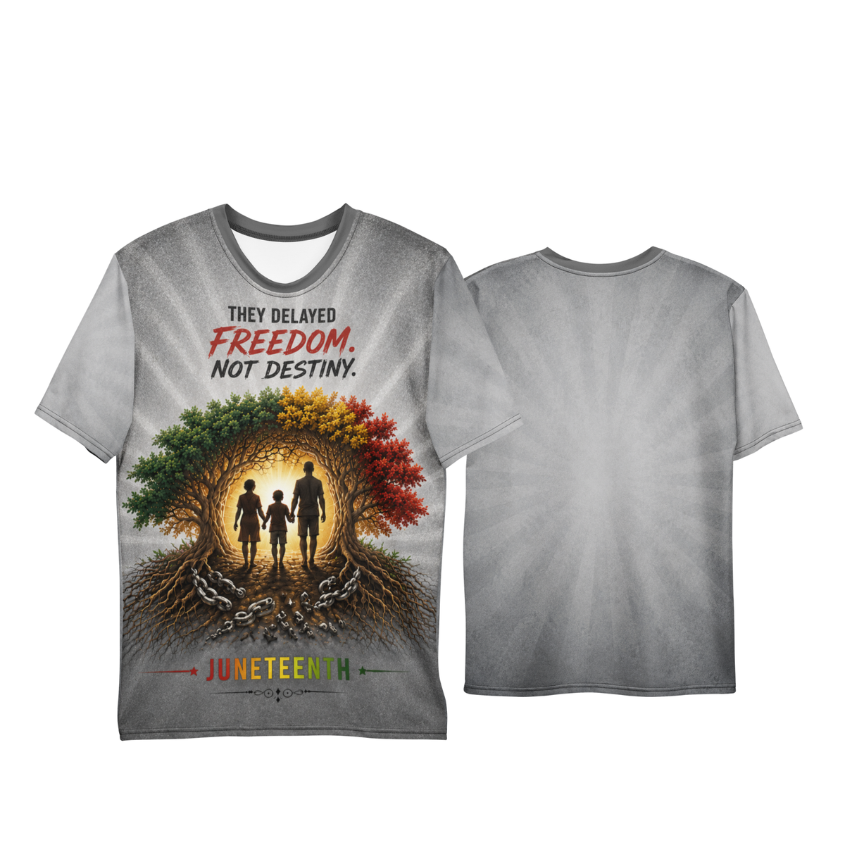 Juneteenth Family Legacy AOP Tee | BHAY Juneteenth Collection