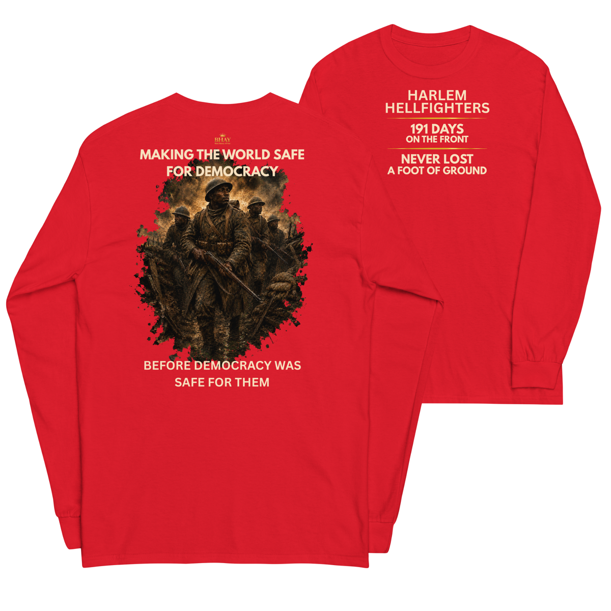 Harlem Hellfighters 369th Legacy Long sleeve Tee