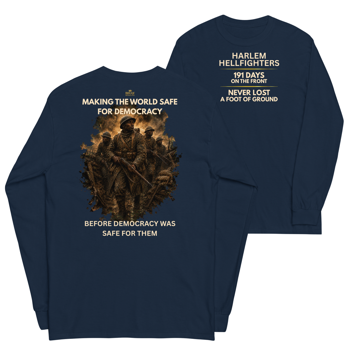 Harlem Hellfighters 369th Legacy Long sleeve Tee
