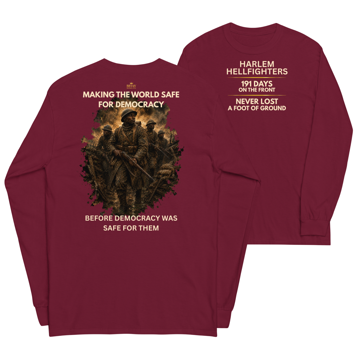 Harlem Hellfighters 369th Legacy Long sleeve Tee